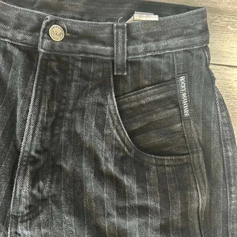 Vintage Rockies Rocky Mountain jeans black stripe size 30